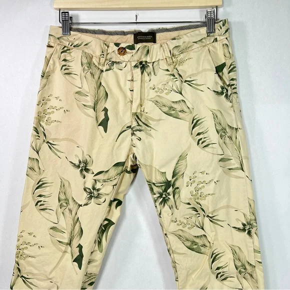 Scotch & Soda Couture Stuart Leaf Drapery Slim pants , Size: 28W x 32L - Picture 2 of 12